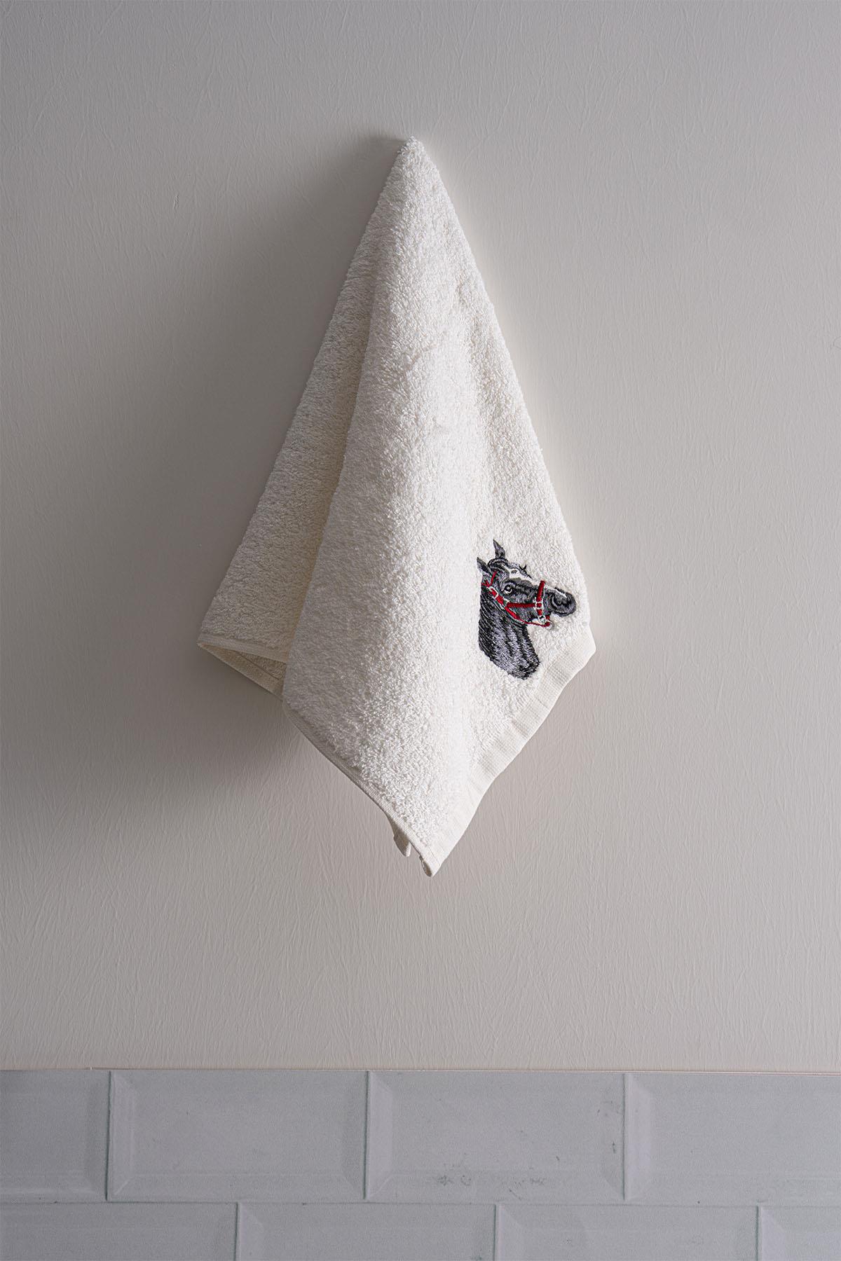 Safari Series Animal Embroidered Hand Towel (30 x 50 cm)