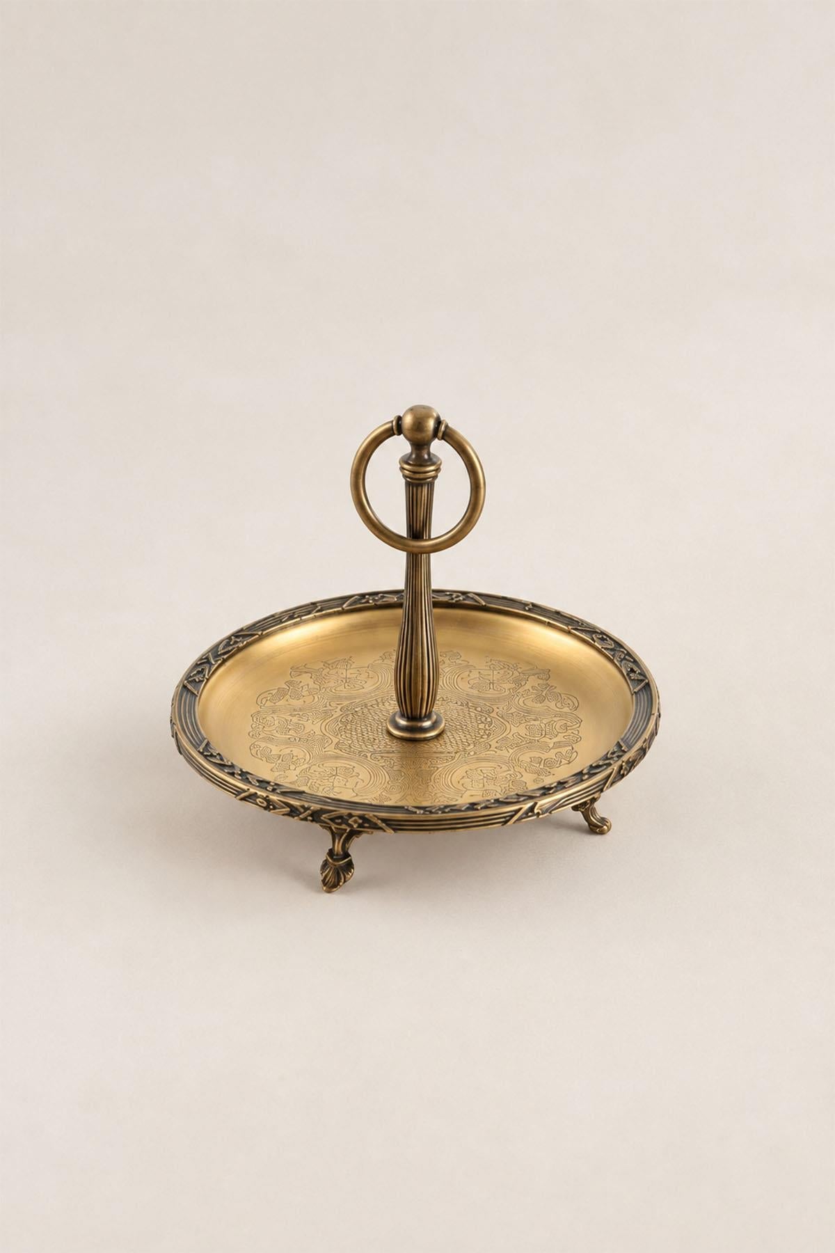 Kessa Antique Detail Serving Tray with Handles (19 cm)