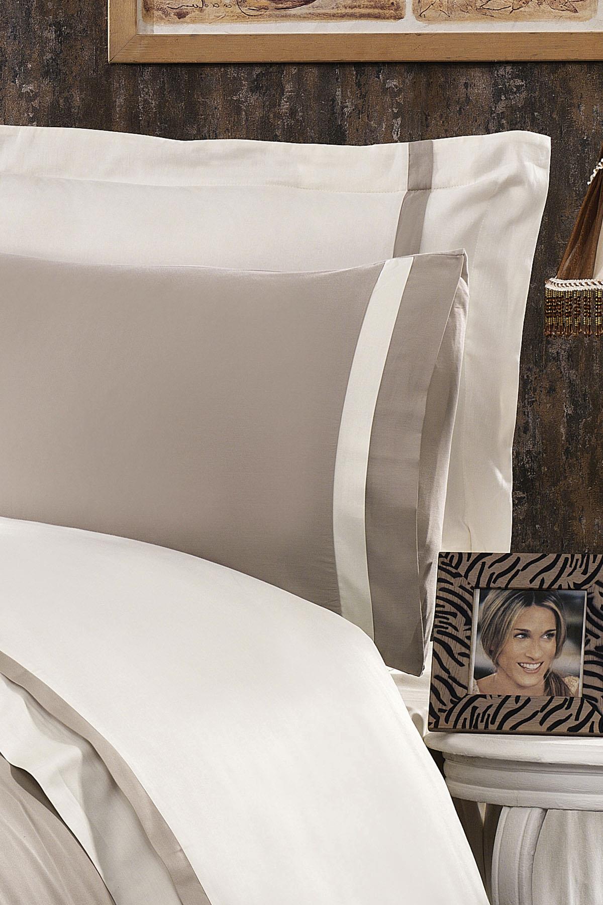 Elite 100% Cotton Satin Single 4-Piece Duvet Cover Set