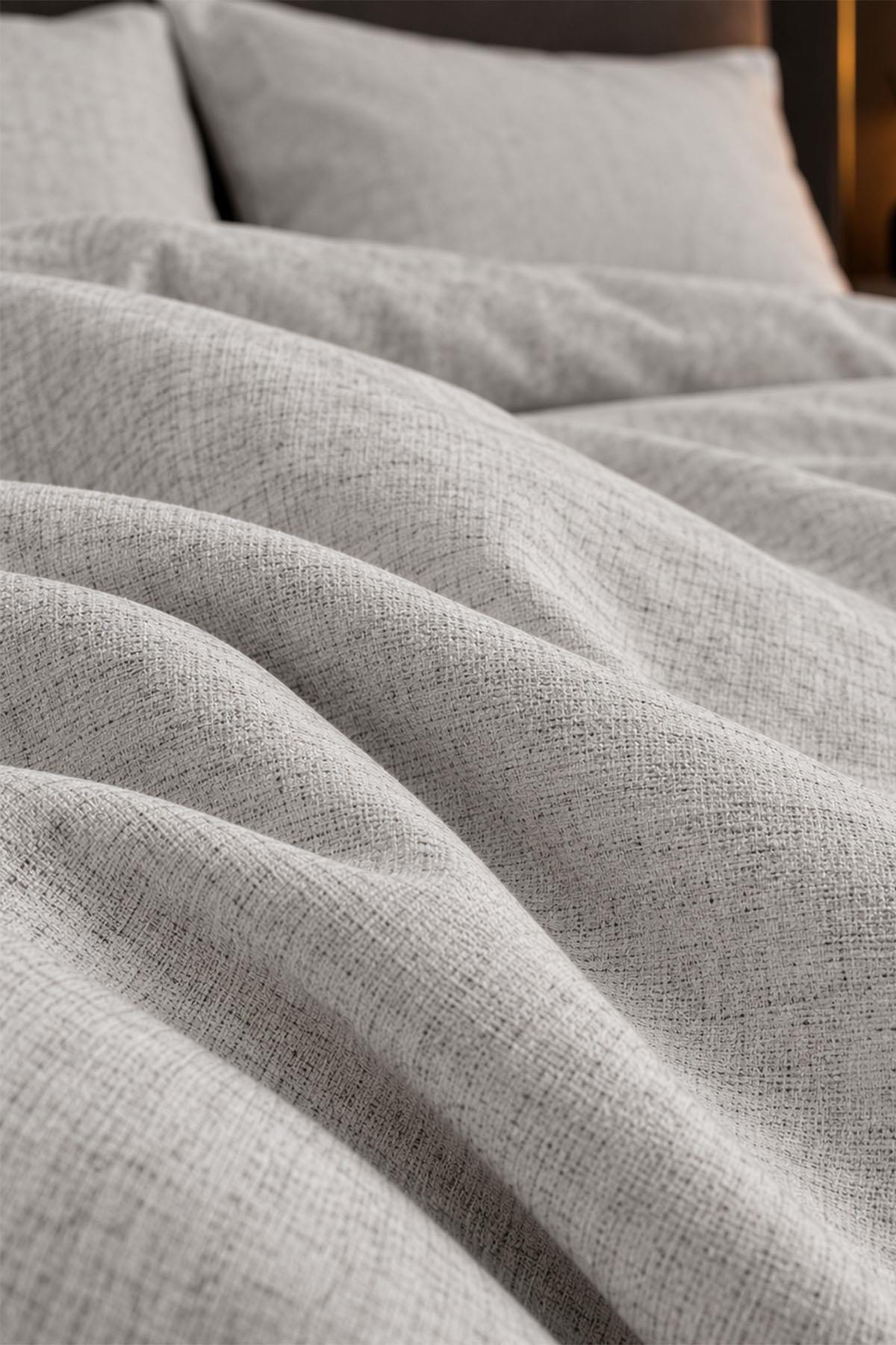 Lino %100 Cotton Double Size 3-Piece Duvet Set